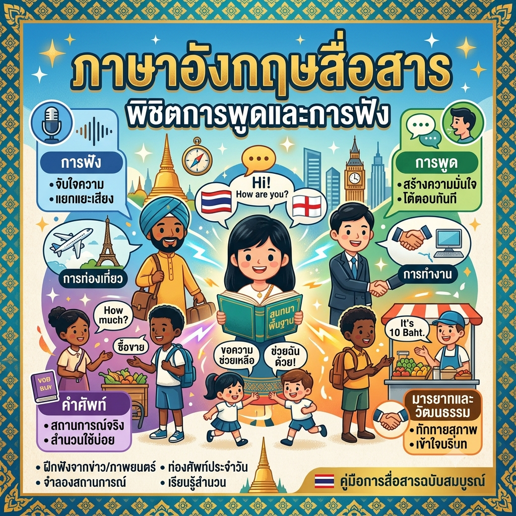 ภาพปก ภาษาอังกฤษสื่อสาร