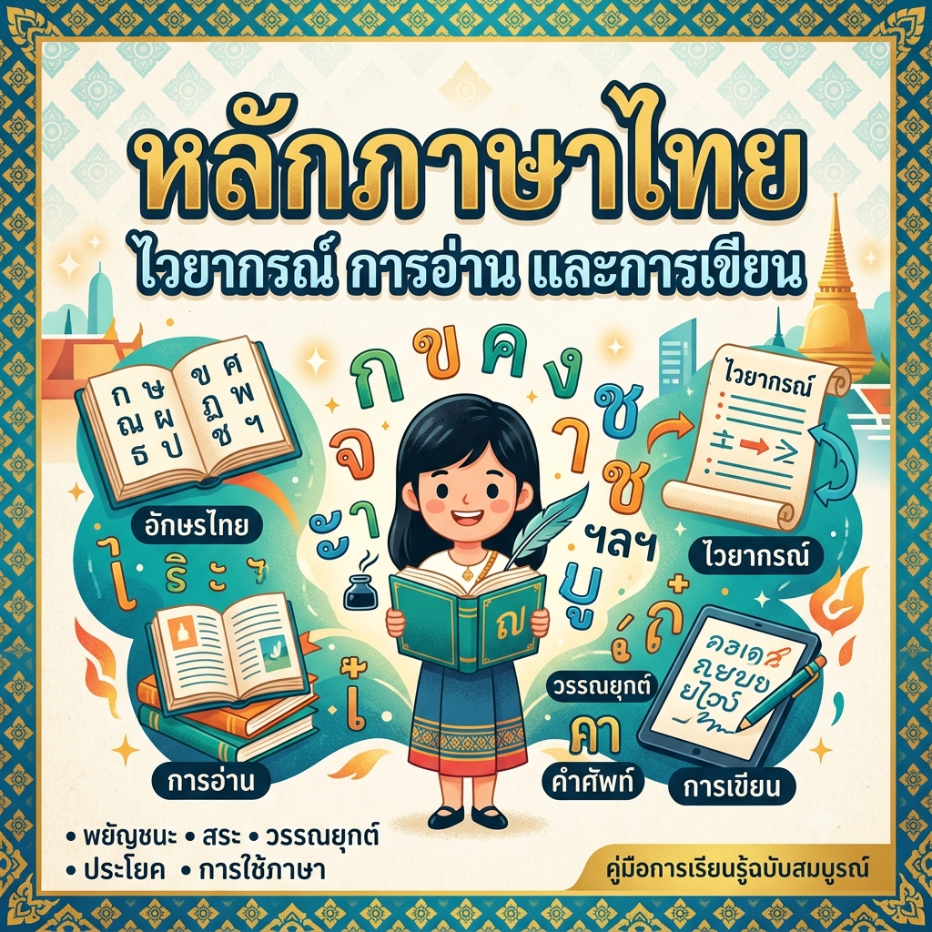 ภาพปก หลักภาษาไทย